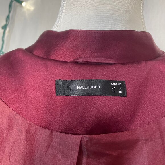 Hallhuber Bomber Jacket- Sz 8 - Picture 5 of 6